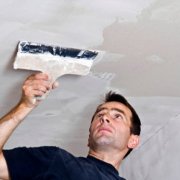 Mastic de plafond selon toutes les règles