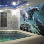 Décoration de piscine en mosaïque: mode ou style