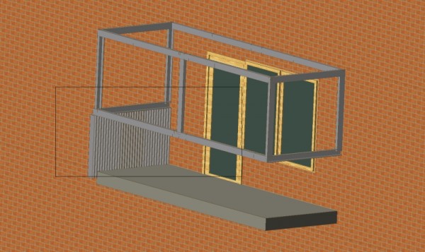 Scheme ng pag-mount ng frame