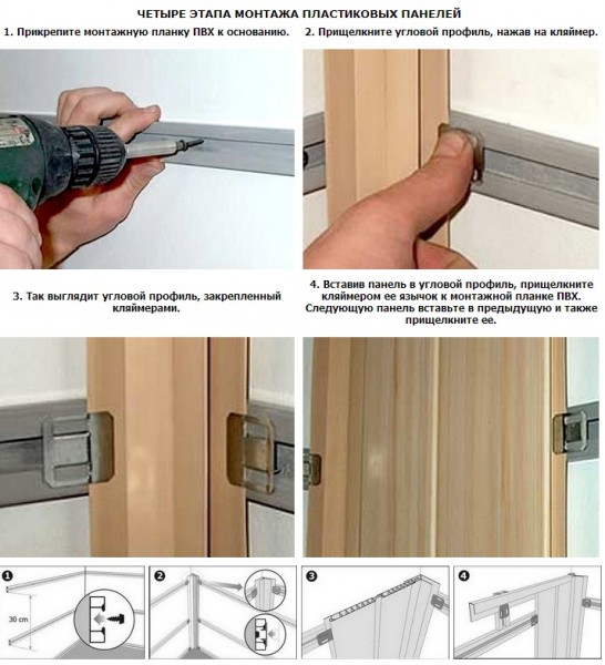 Installation de panneaux dans une maison en bois