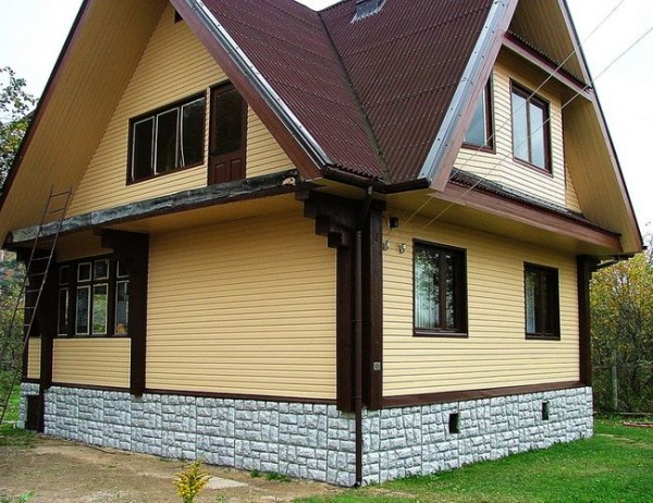 Types de finition d'une maison en bois