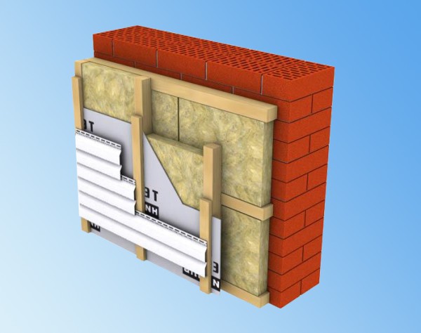 Ang diagram ng pag-install ng base siding