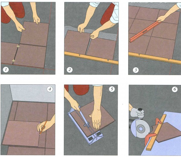 Méthodes d'installation et calcul des tuiles