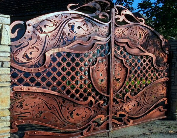 Artificially Aged Forged Gates