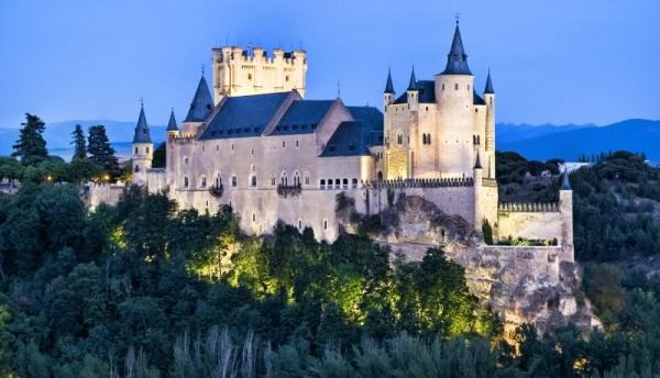 Château espagnol Alcazar de Ségovie