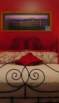 Chambre rouge pour les romantiques