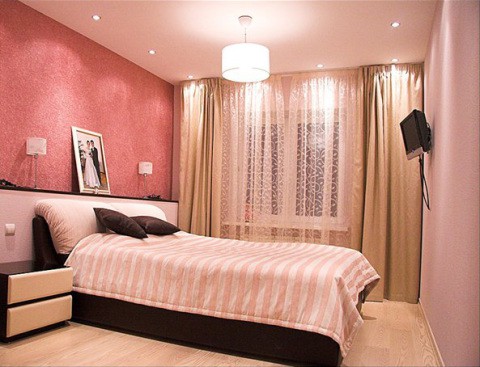 Chambre en rose