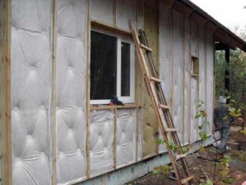 Nous chauffons une maison en bois