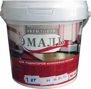 Émail acrylique