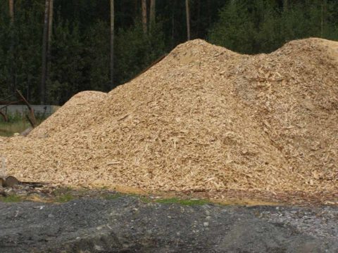 Déchets de menuiserie